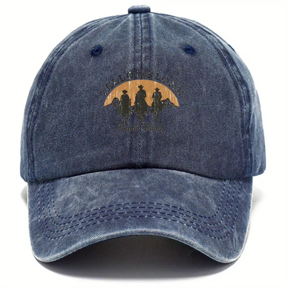 Men's Baseball Cap Adjustable Vintage Look