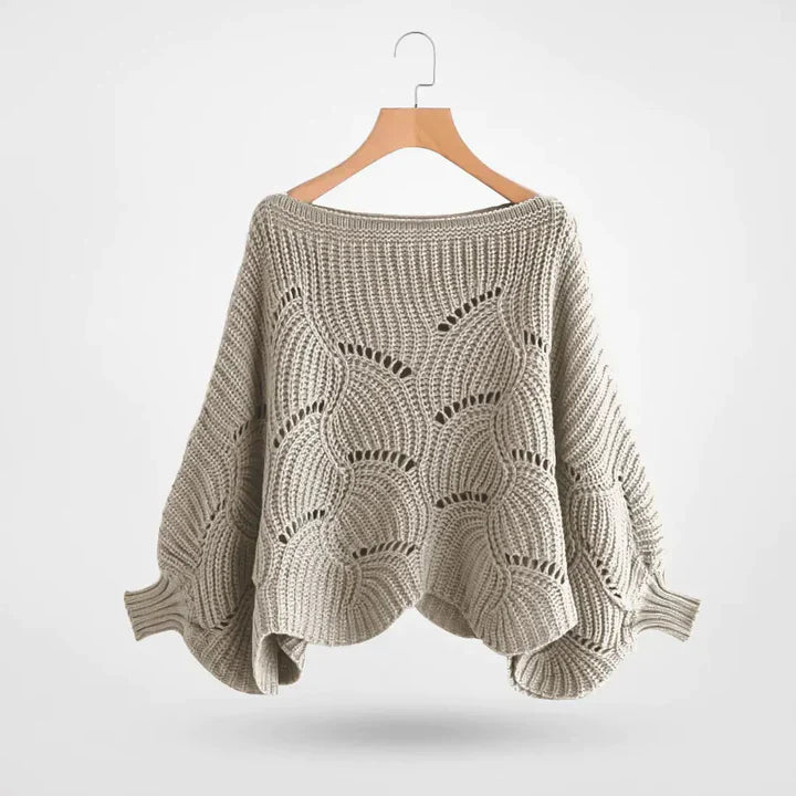 Stylish Batwing Sleeve Sweater for Women