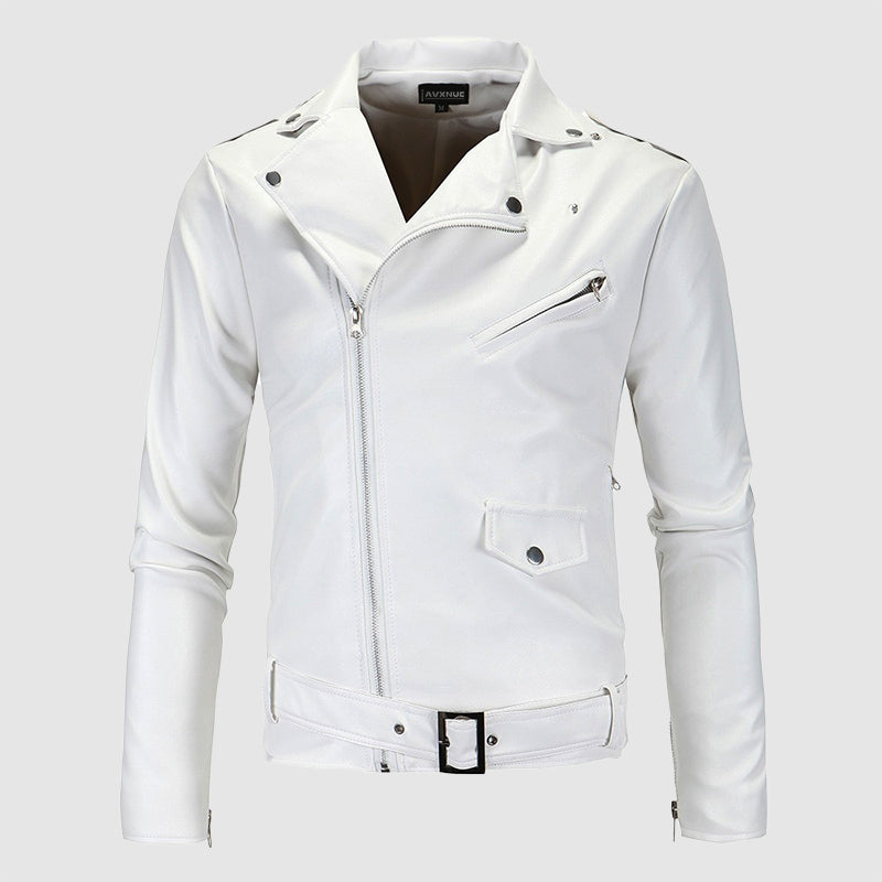 Stylische Lederjacke Urban Chic