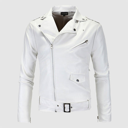 Stylische Lederjacke Urban Chic