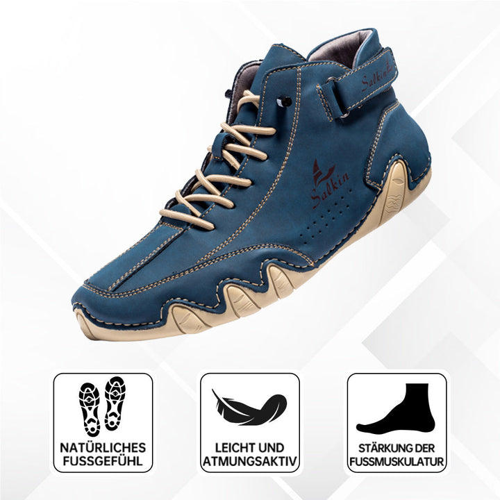 Orthopedic Barefoot Shoes Waterproof Non-slip Leather