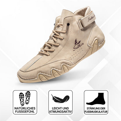 Orthopedic Barefoot Shoes Waterproof Non-slip Leather