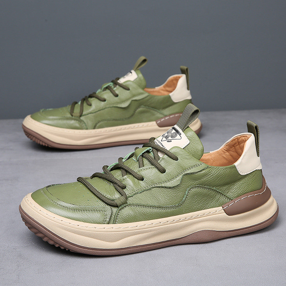 Ergonomische Leder Schuhe Für Schmerzlinderung Italienisches Design - IdealeKleiden