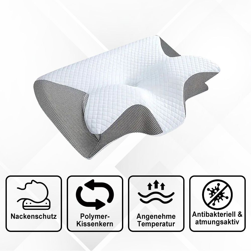 Ergonomic Sleeping Pillow For Back Pain Relief