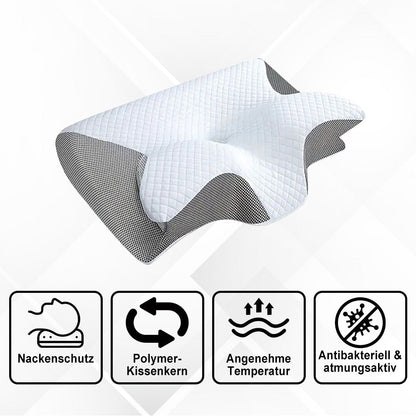 Ergonomic Sleeping Pillow For Back Pain Relief