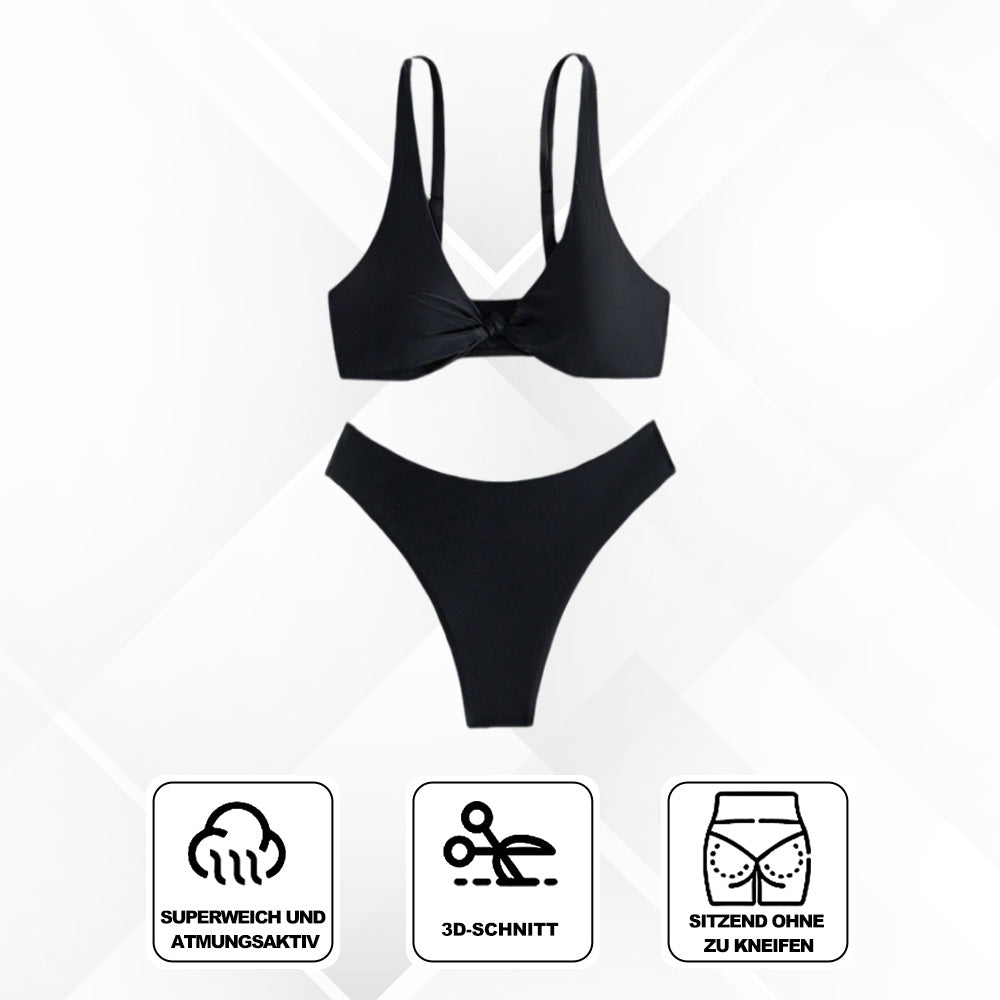 Women's V-Neck Push-Up Bikini