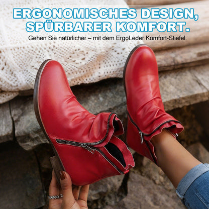Ergonomischer Komfort-Stiefel Schmerzlindernd Leder - IdealeKleiden