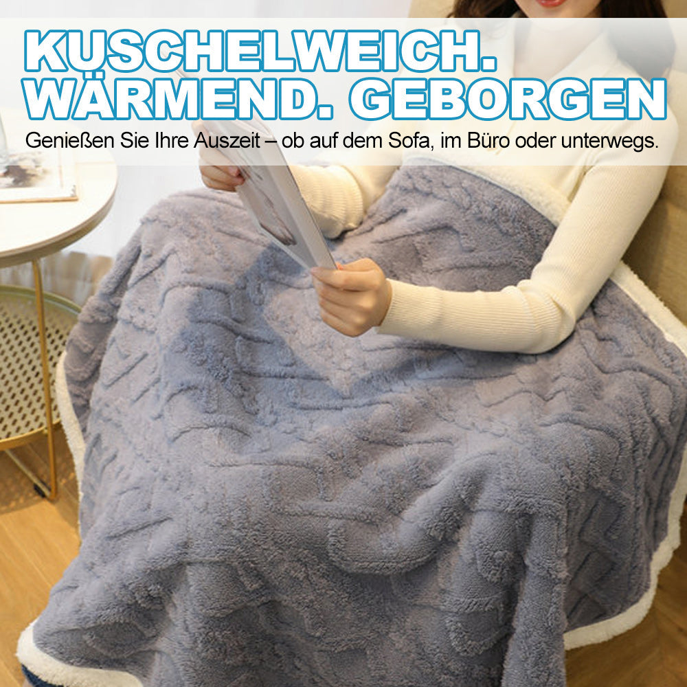 Weiche Winterschal-Decke für sanften Schlaf - IdealeKleiden