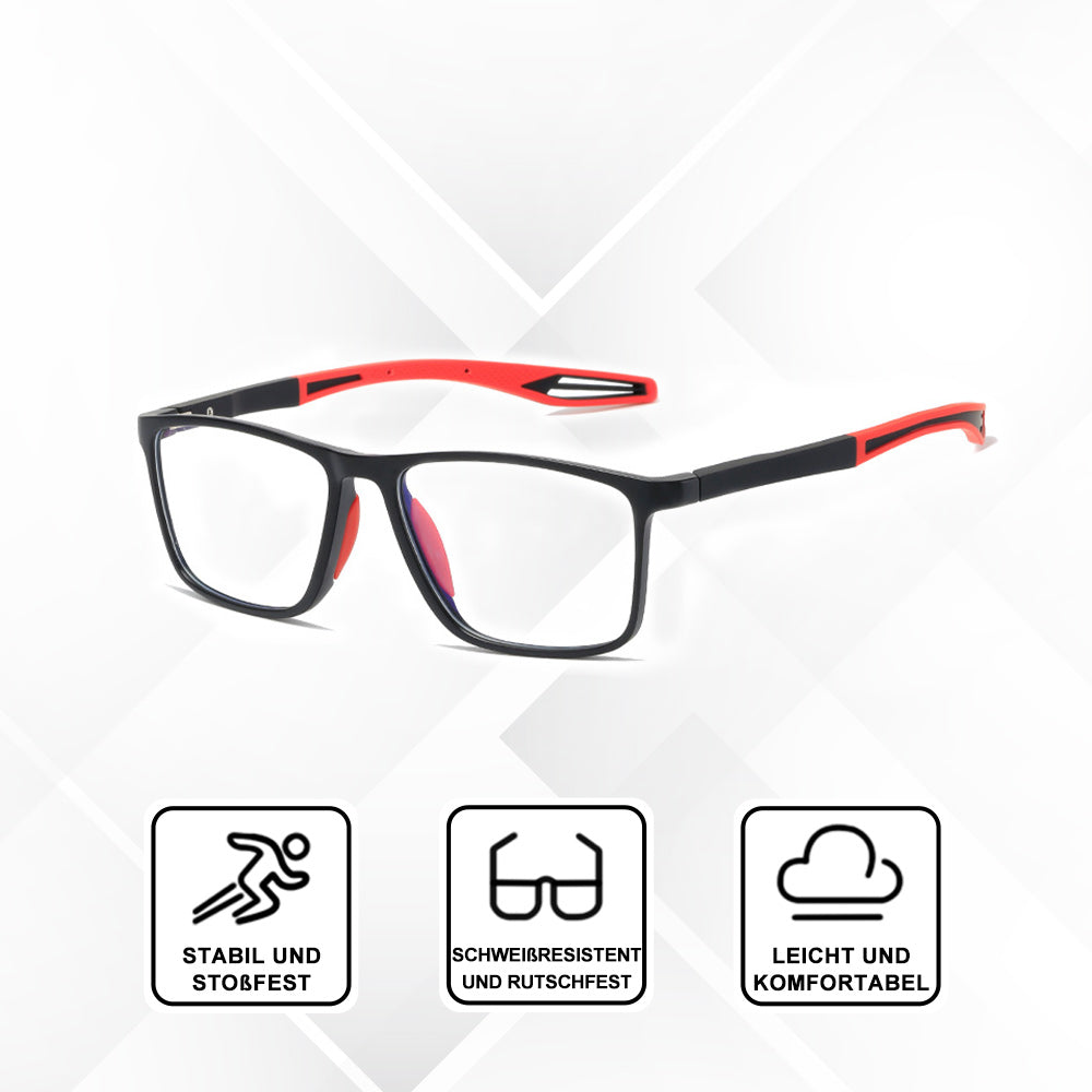 Self-adjusting reading glasses with zoom function