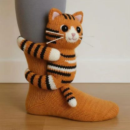 Soft Wool Socks for Cold Feet Unisex One Size