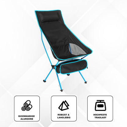 Lightweight Portable Camping Chair Comfort Seat