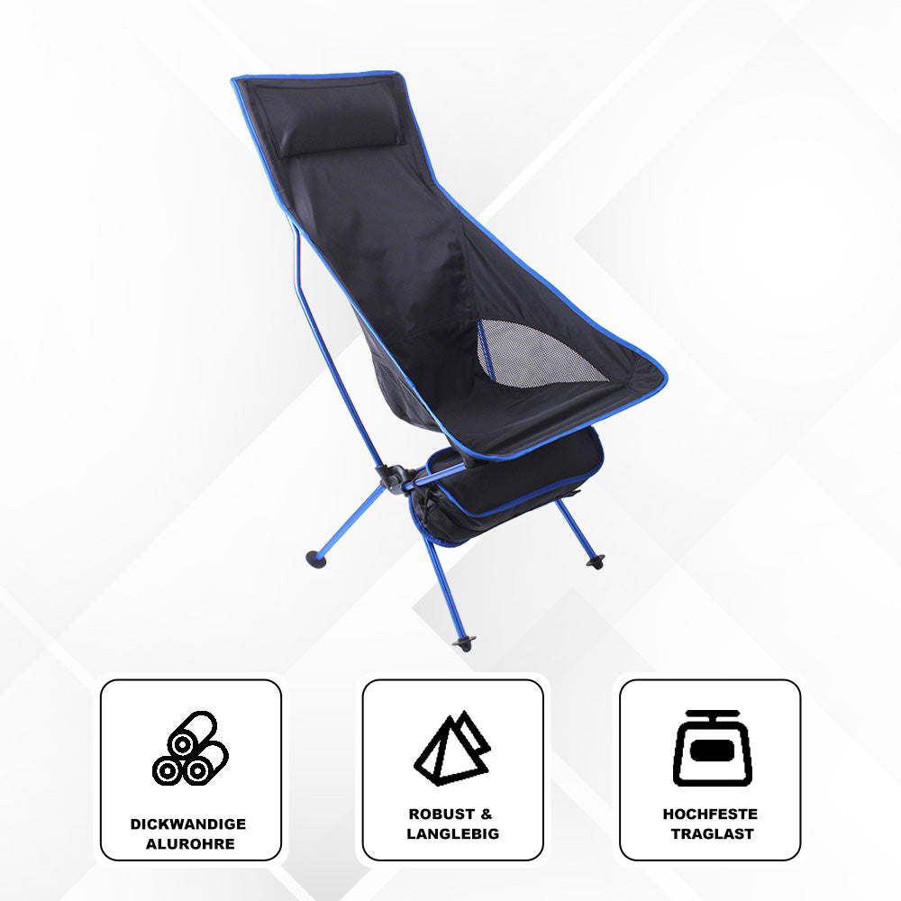 Lightweight Portable Camping Chair Comfort Seat
