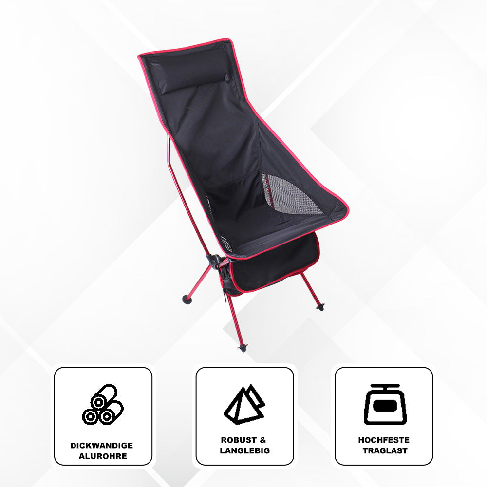 Lightweight Portable Camping Chair Comfort Seat