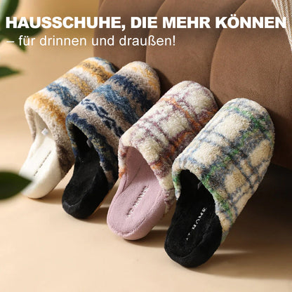 Plüsch Hausschuhe Warm Rutschfest - IdealeKleiden