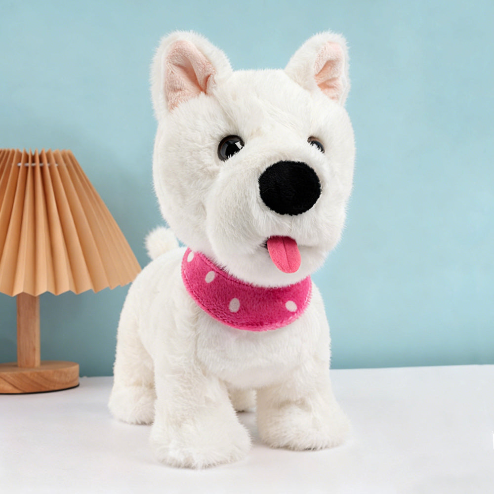 Cuddly Robotic Dog Friendly & Interactive