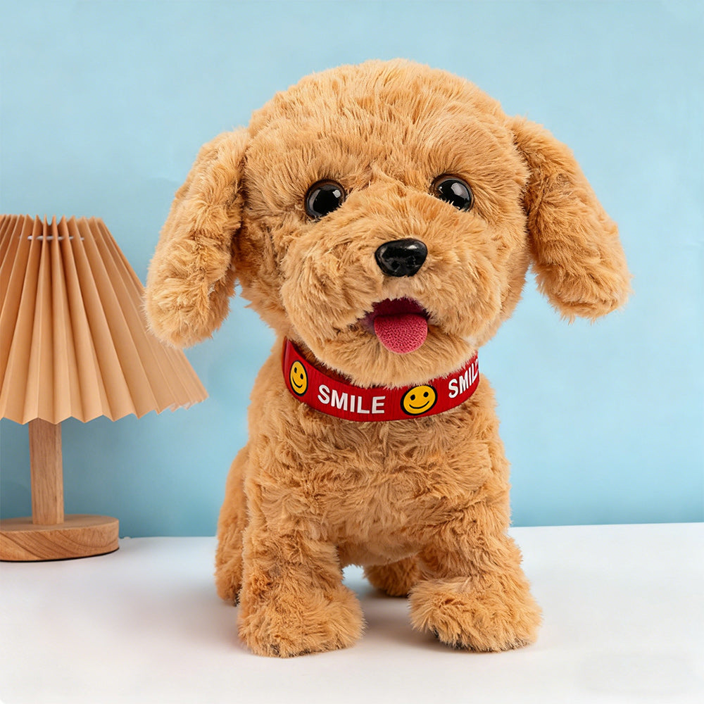 Cuddly Robotic Dog Friendly & Interactive