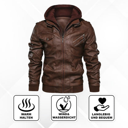ThermoCore - Elegant Leather Jacket Men Premium Quality
