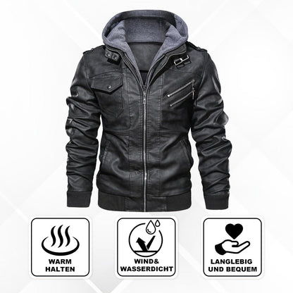 ThermoCore - Elegant Leather Jacket Men Premium Quality