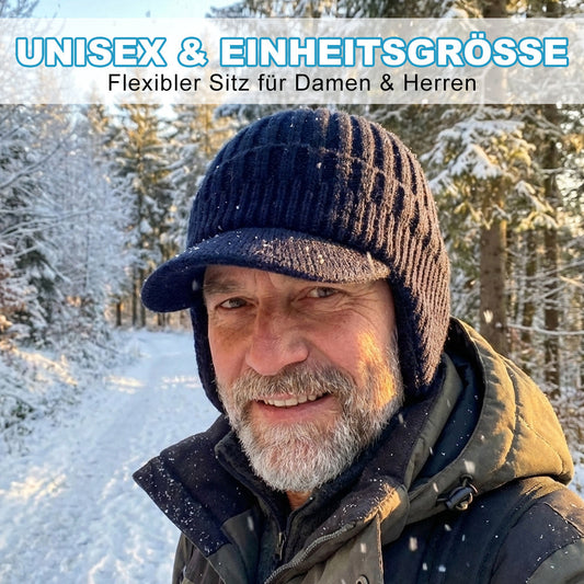 Warme Winterschutzmütze Skandinavisch Unisex - IdealeKleiden