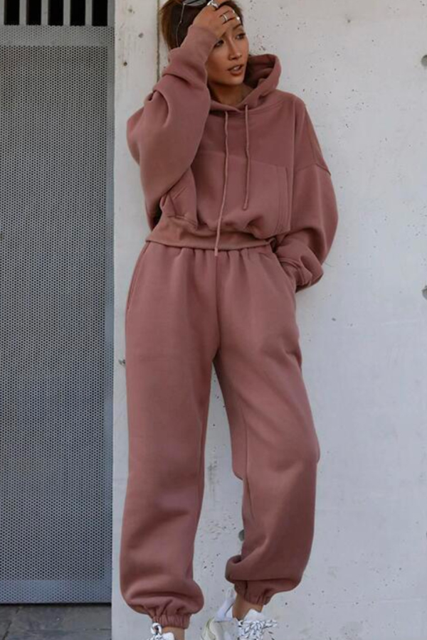 Damen Jogginganzug Vintage Style