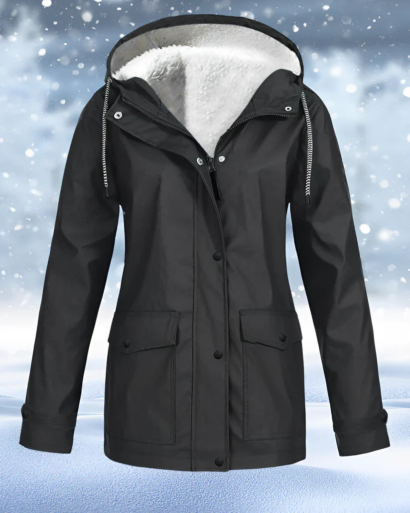 Waterproof Men's Trench Coat Warm Insulated