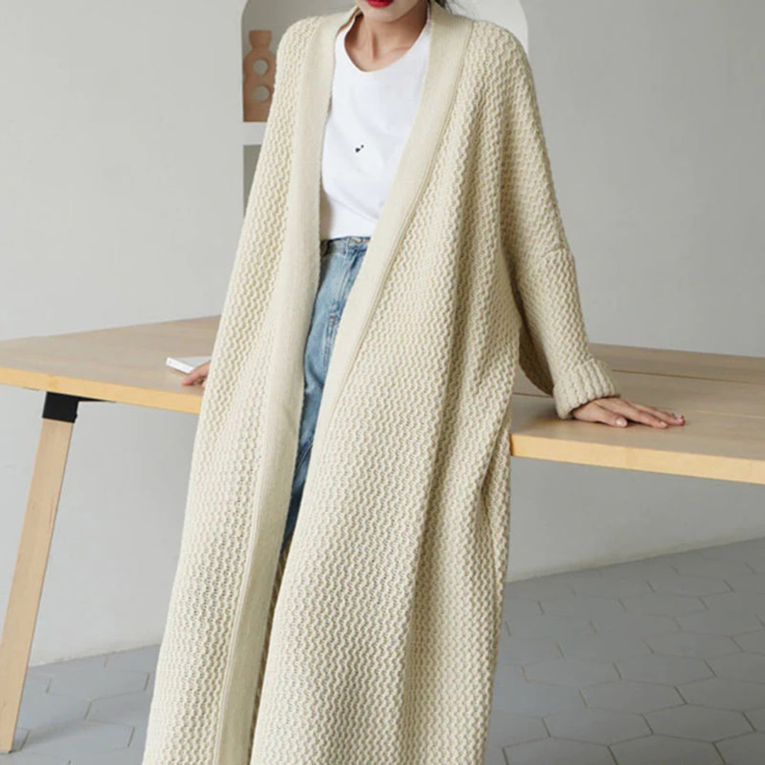 Women's Long Open Cardigan Trendy