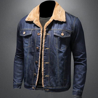 Men's Denim Jacket Italian Style Designer Look