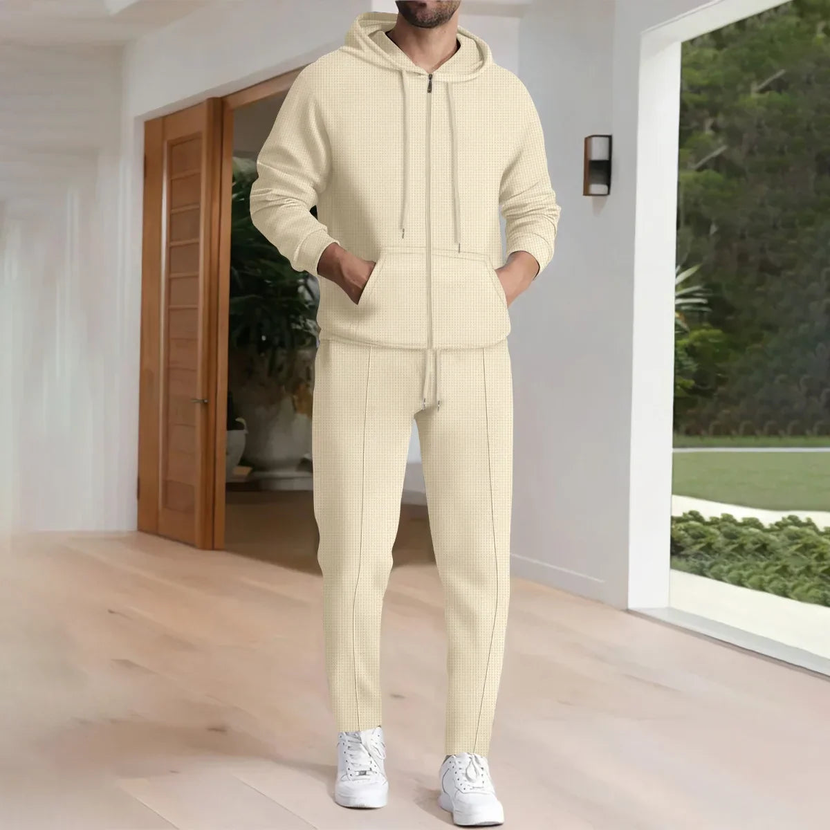 Men's Tracksuit Hooded Casual Look