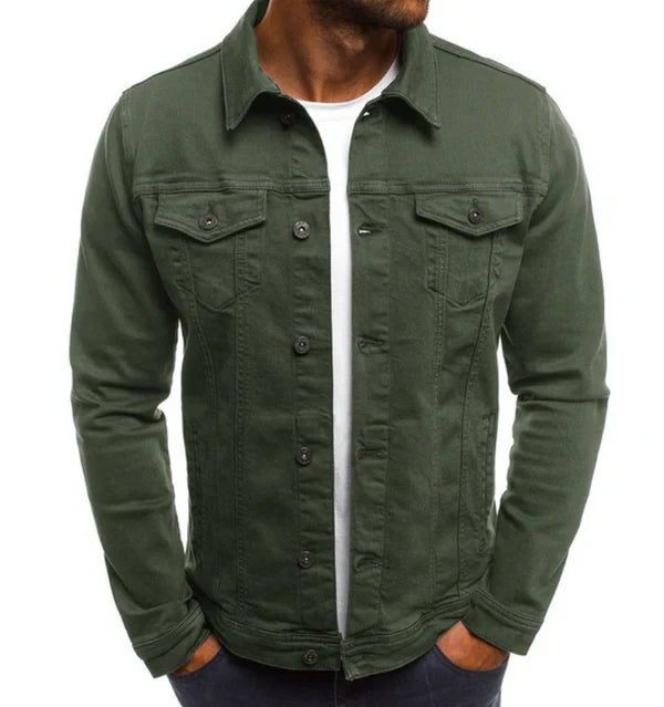 Exclusive Denim Jacket Spring Trendy Design