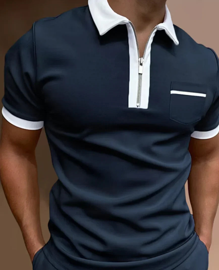 Men's Polo Shirt Classic Elegant Design
