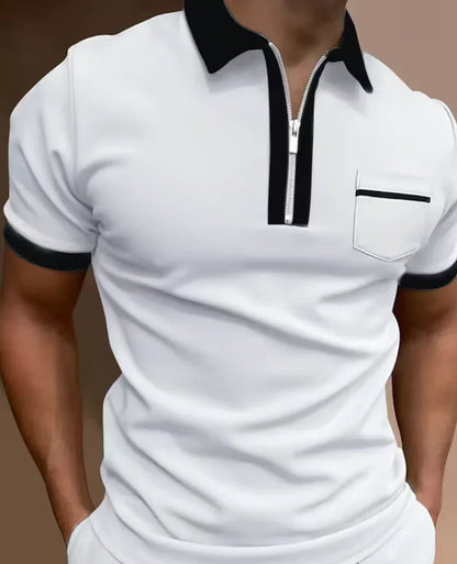 Men's Polo Shirt Classic Elegant Design