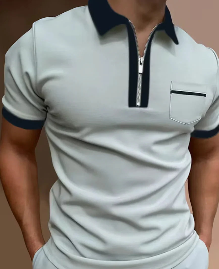 Men's Polo Shirt Classic Elegant Design