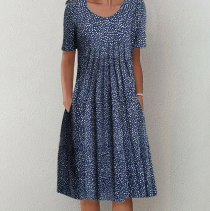 Women's Summer Dress Floral Print Loose Design