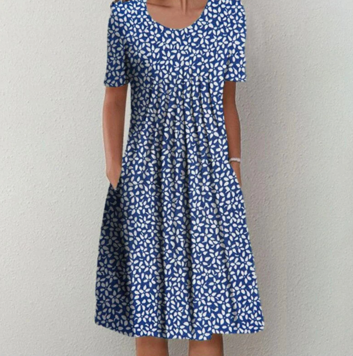 Women's Summer Dress Floral Print Loose Design