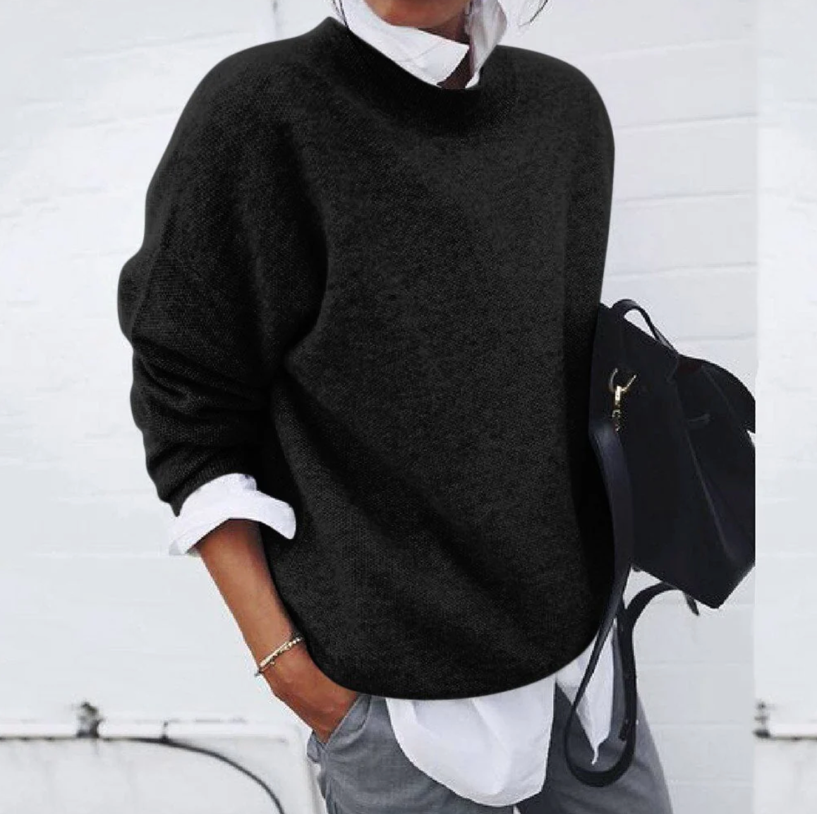 Soft Women's Cotton Warm Sweater