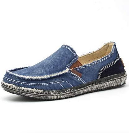 Men's Loafers Denim Look Modern