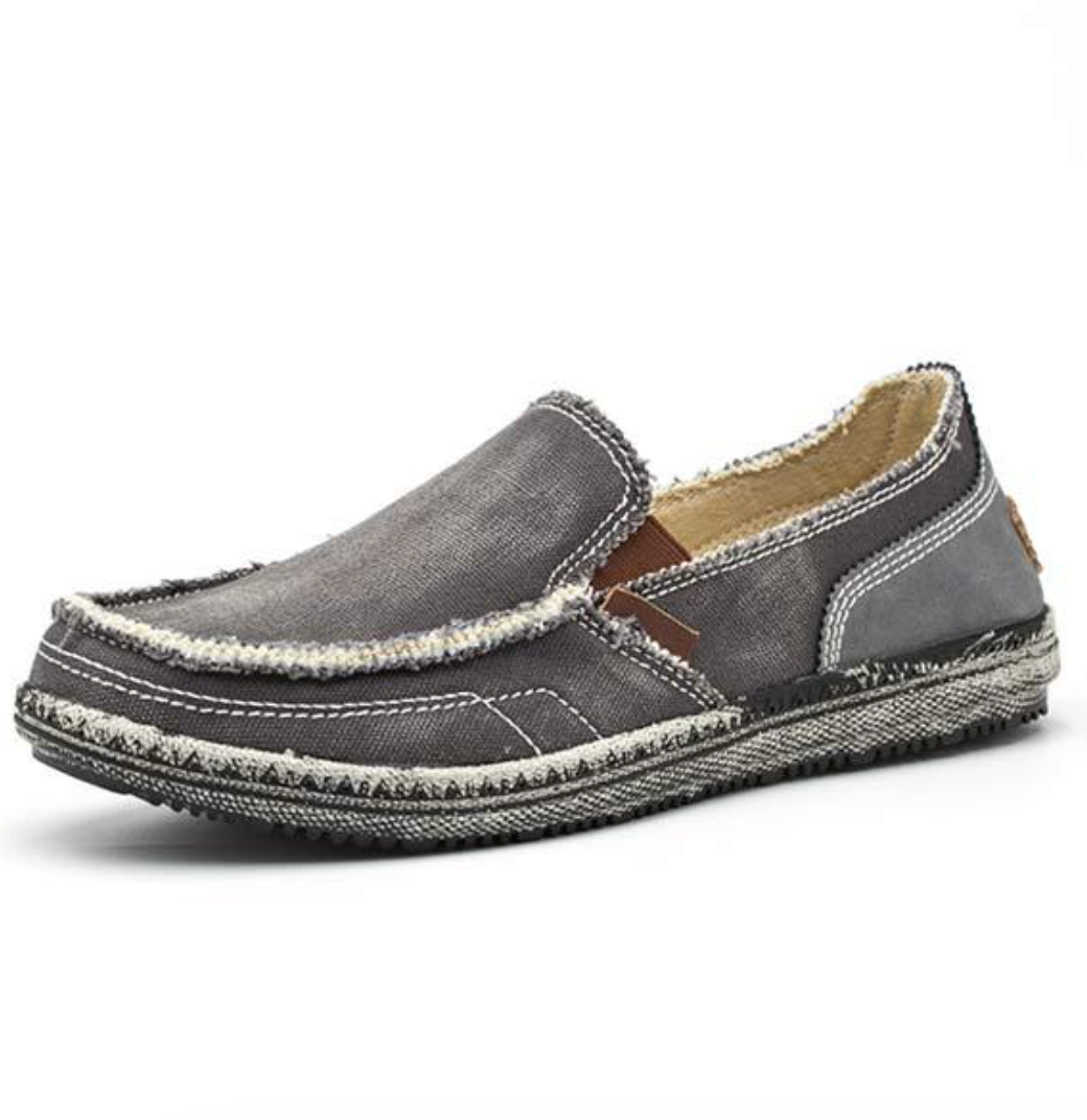 Men's Loafers Denim Look Modern