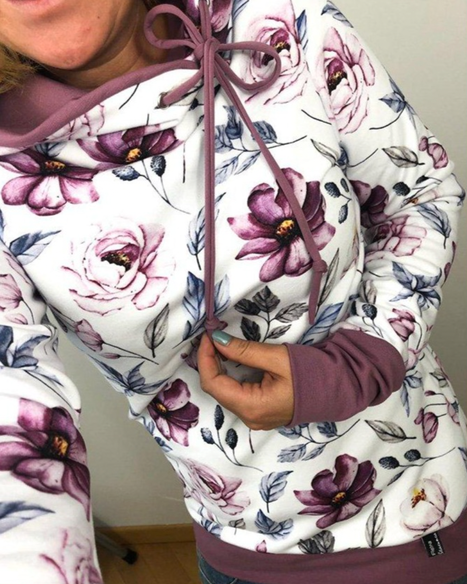 Kuscheliges Langarm-Sweatshirt Winterwarm - IdealeKleiden