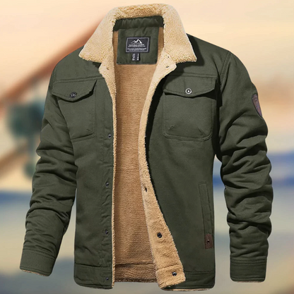 Hugo - Warme Herren Winterjacke Elegant - IdealeKleiden