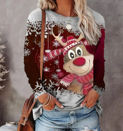 Christmas Jumper Cozy Warm Fleece