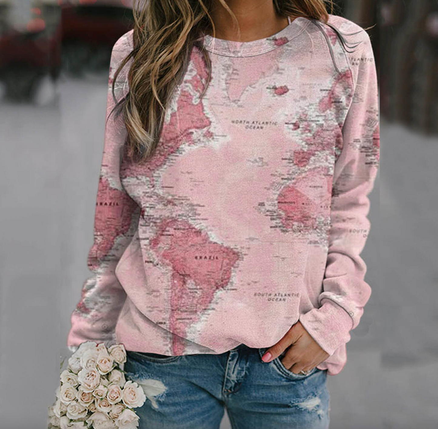 Stylish Women's Pullover Cozy and Warm