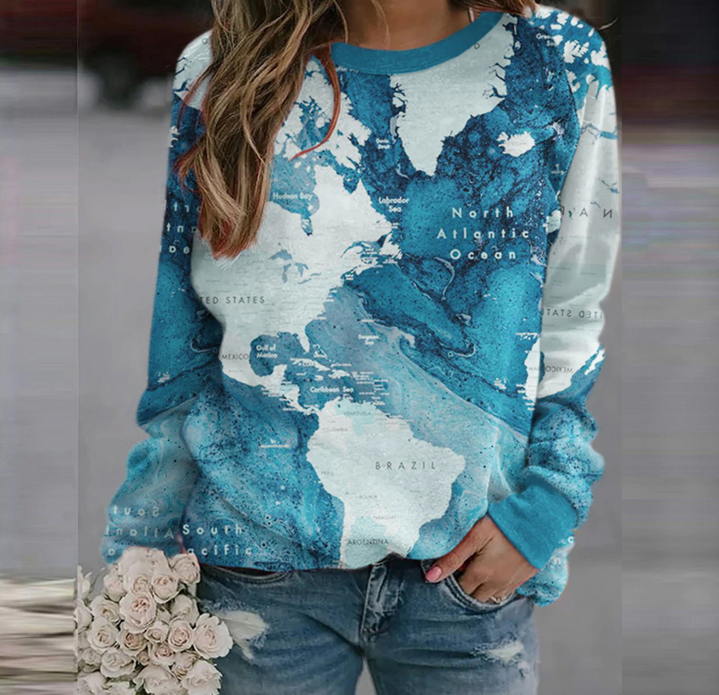 Stylish Women's Pullover Cozy and Warm