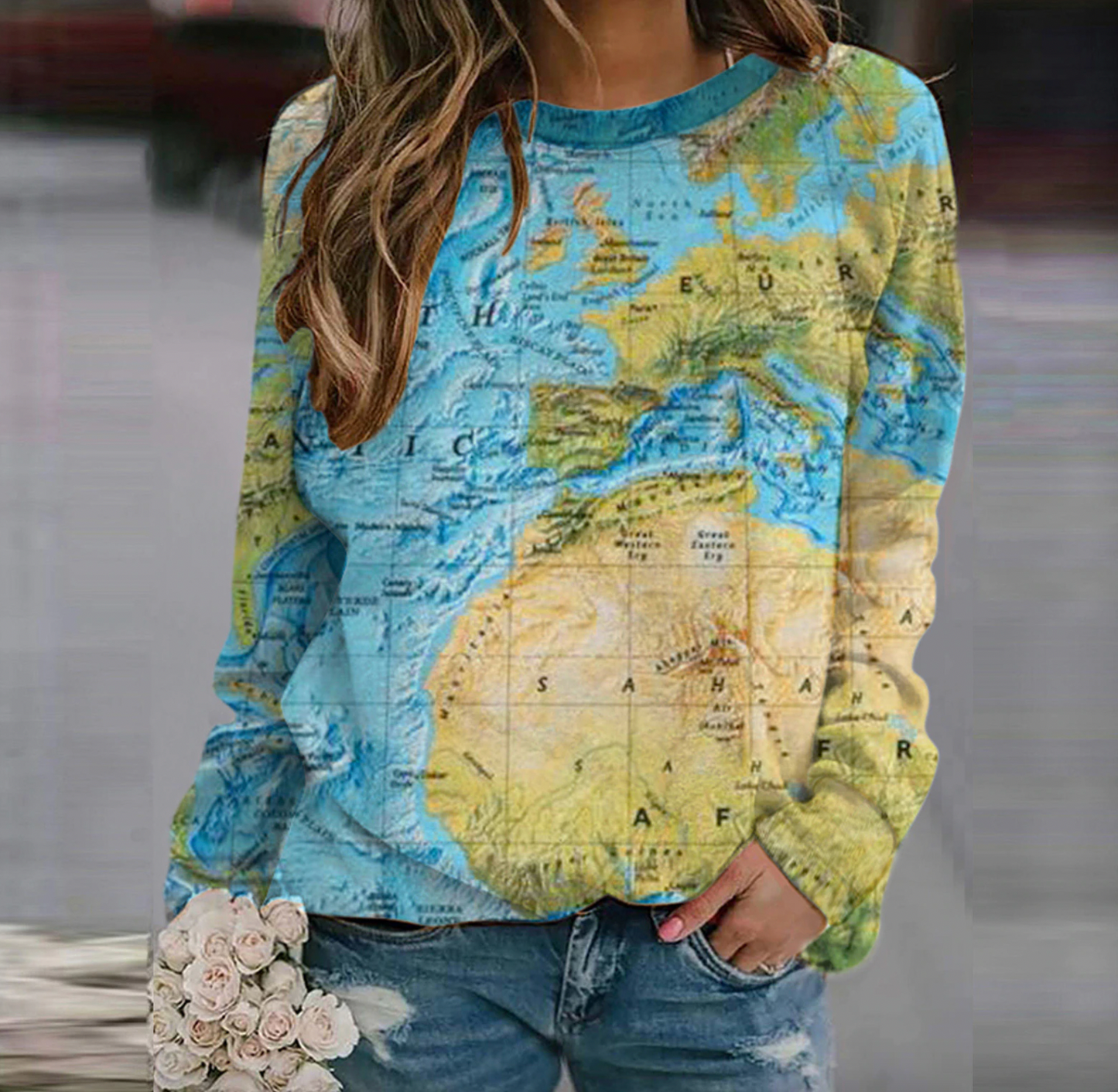 Stylish Women's Pullover Cozy and Warm