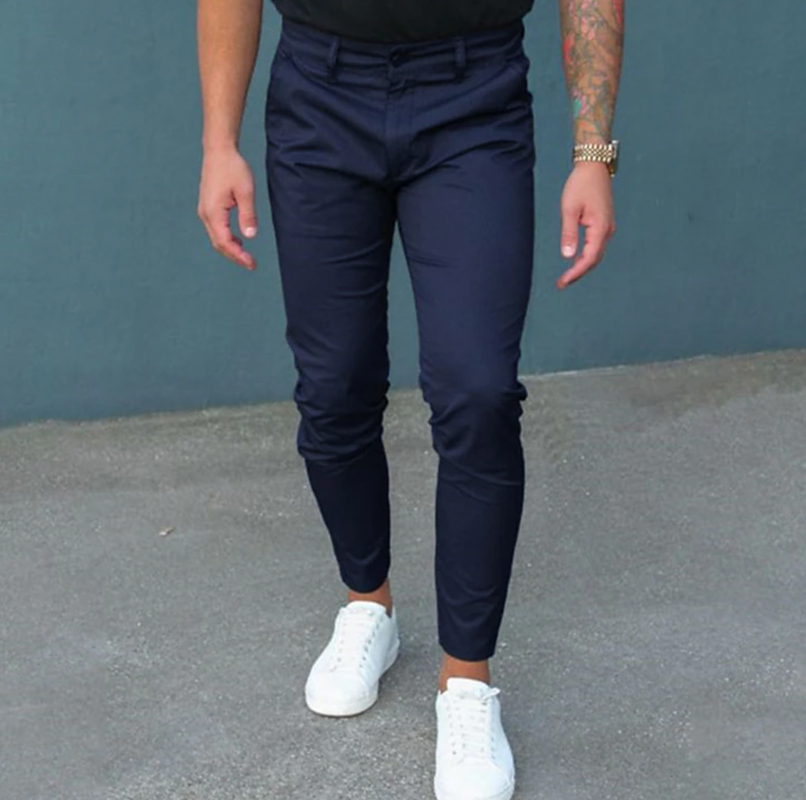 CALVIN - Modern Men's Trousers Comfort Fit
