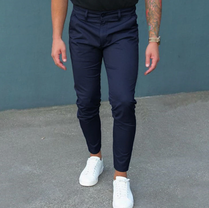 CALVIN - Modern Men's Trousers Comfort Fit