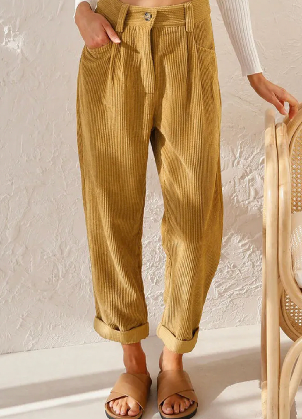 Stylish Spring Trousers Elegant Slim-fit