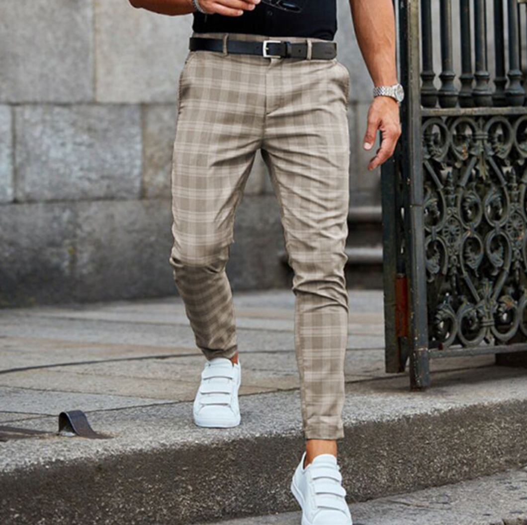 Men's Trousers Stylish Elegant Slim Fit