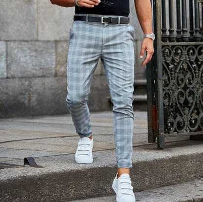 Men's Trousers Stylish Elegant Slim Fit