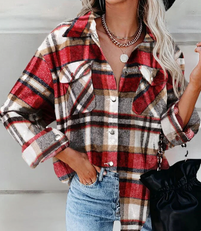Women's Autumn Jacket Stylish Warm