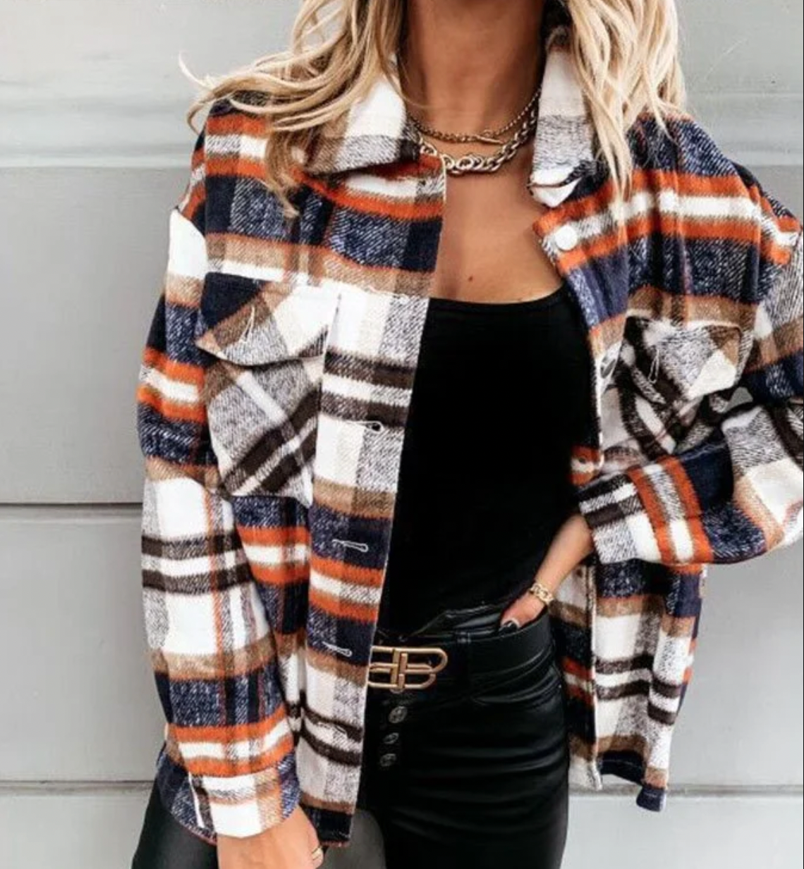 Women's Autumn Jacket Stylish Warm